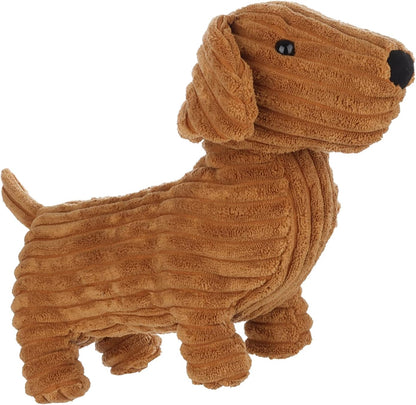 Apricot Lamb Toys Plush Clare Dachshund Dog Stuffed Animal Soft Cuddly Perfect for Child (Coffee Dachshund, 14 Inches)