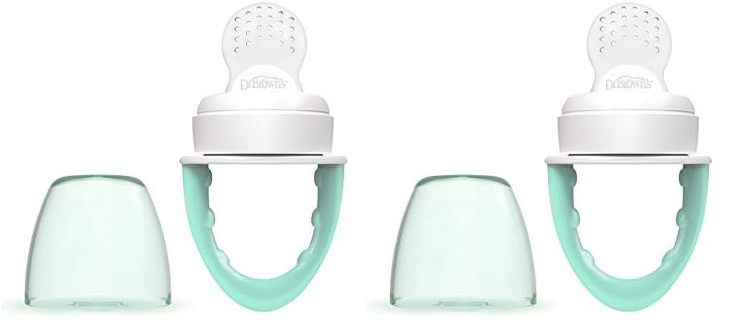 Dr. Brown'S Designed to Nourish, Fresh Firsts Silicone Feeder, Mint, One Size