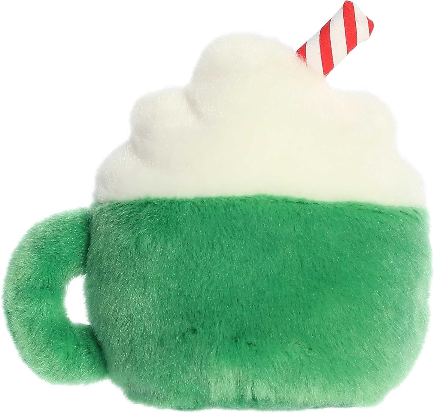 Aurora® Festive Palm Pals™ Candace Hot Cocoa™ Stuffed Animal - Pocket-Sized Play - Collectable Fun - Green 5 Inches