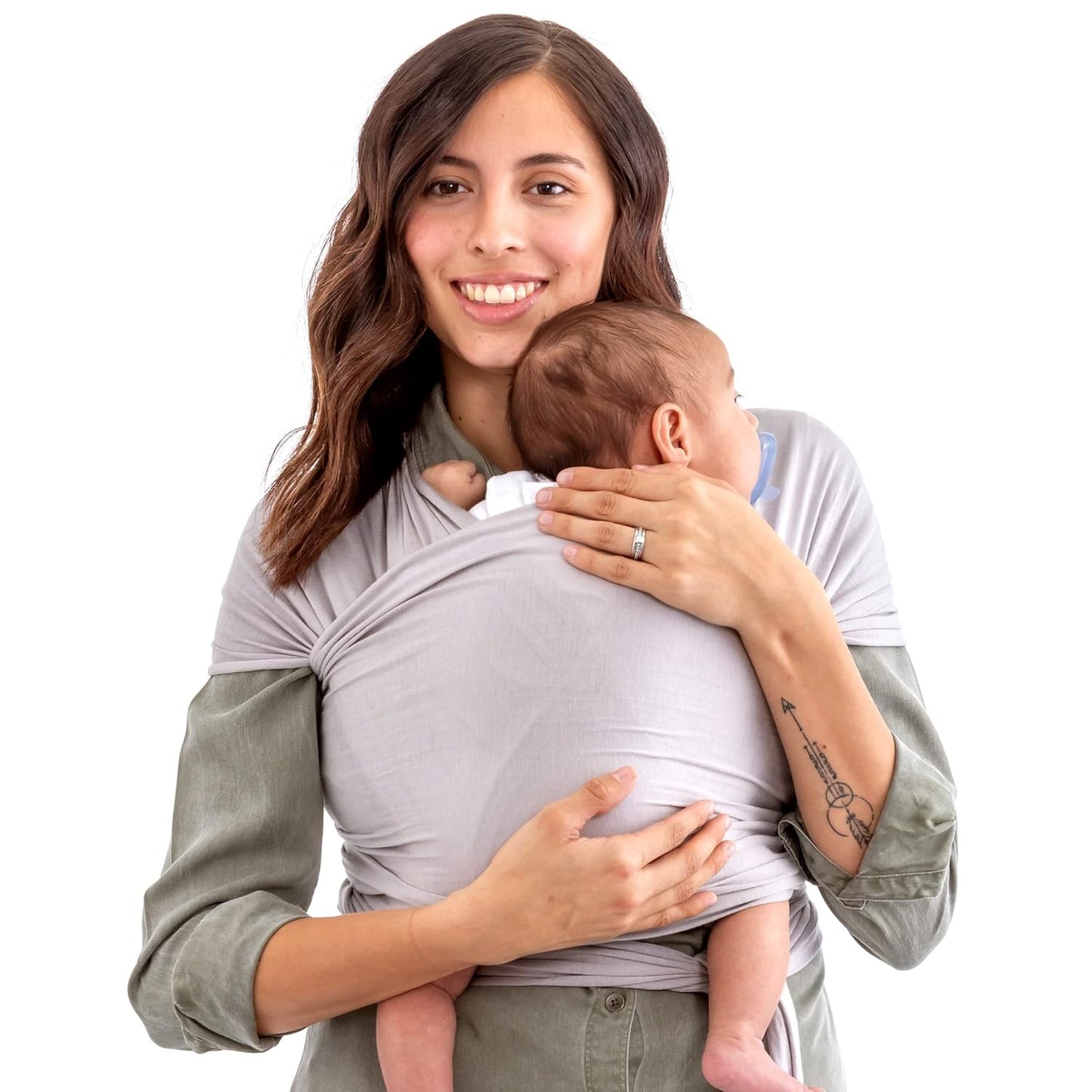 Weesprout Baby Wraps Carrier - Perfect Child Sling for Newborn and Infant, Enhances Bonding, Soft and Breathable, Ideal for Babywearing