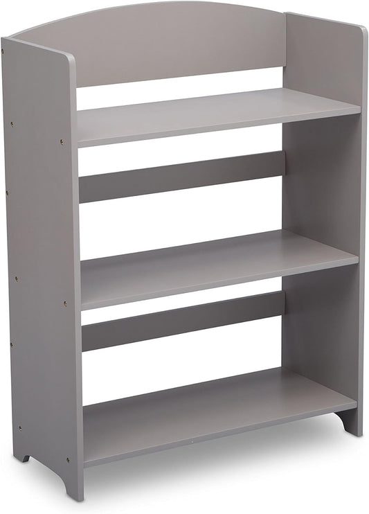 Delta Children Mysize Bookshelf - Greenguard Gold Certified, Grey