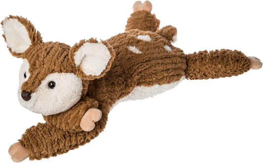 Mary Meyer Stuffed Animal Cozy Toes Soft Toy, 17-Inches, Fawn