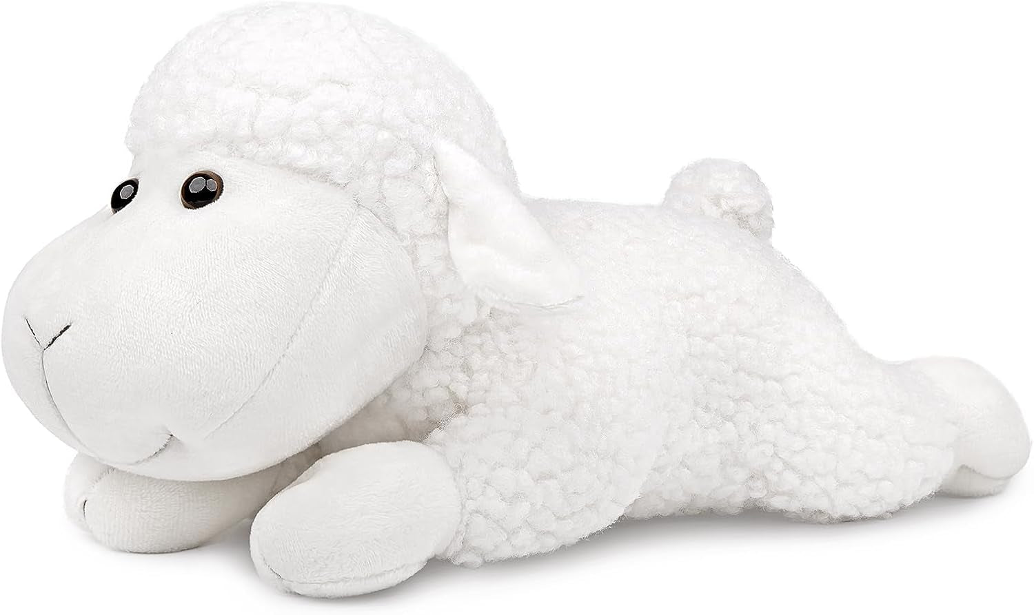 Tiny Heart Sheep Stuffed Animal, Sheep Plush Toy, Lamb Stuffed Animal Cute Soft Stuffed Lamb Kids Boys and Girls Birthday Home Decor Cuddly White Lamb Toys (Standing)