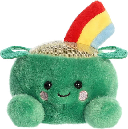 Aurora® Adorable Palm Pals™ Ciara Pot of Gold™ Stuffed Animal - Pocket-Sized Play - Collectable Fun - Green 5 Inches