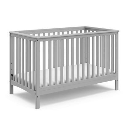 Storkcraft Hillcrest 4-In-1 Convertible Crib (Natural) - Converts to Daybed, Toddler Bed, and Full-Size Bed, Fits Standard Full-Size Crib Mattress, Adjustable Mattress Support Base