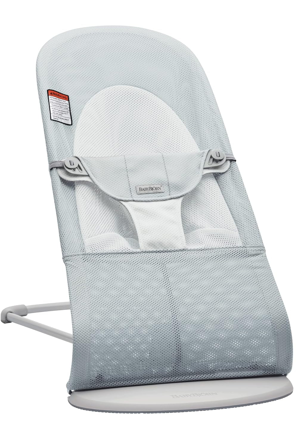 Babybjörn Bouncer Balance Soft, Mesh, Silver/White