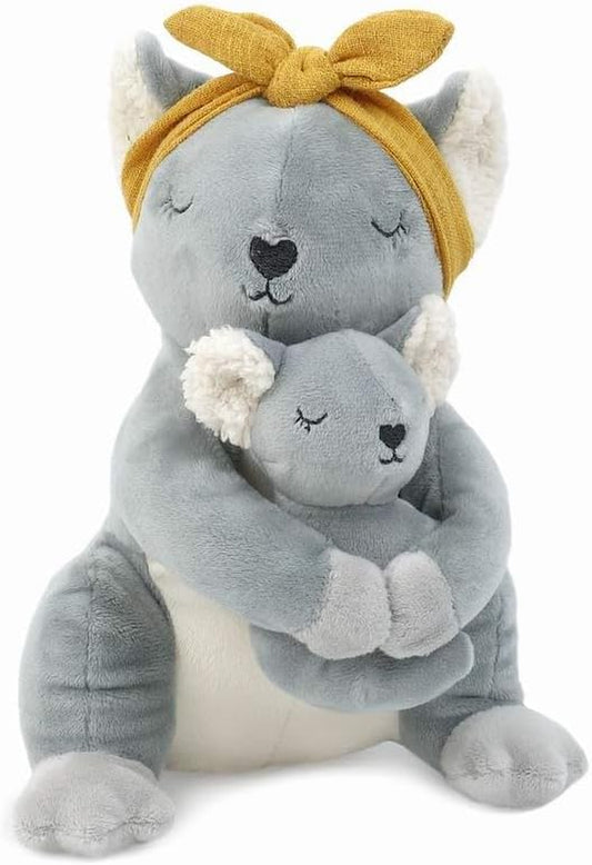 MON AMI Kolte Koala Stuffed Animal with Baby Boo – 9”, Mom and Baby Koala Plush Toy, Great for Newborns, Kids, Boys, Girls