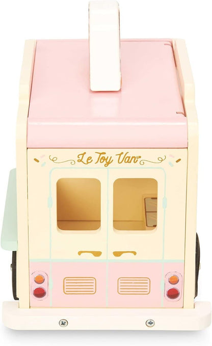 Le Toy Van - Wooden Holiday Campervan with Detachable Surfboard | Suitable for 3 Year Old +