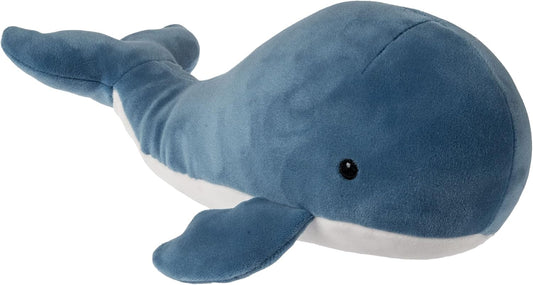 Mary Meyer Stuffed Animal Smootheez Pillow-Soft Toy, 8-Inches, Blue Whale