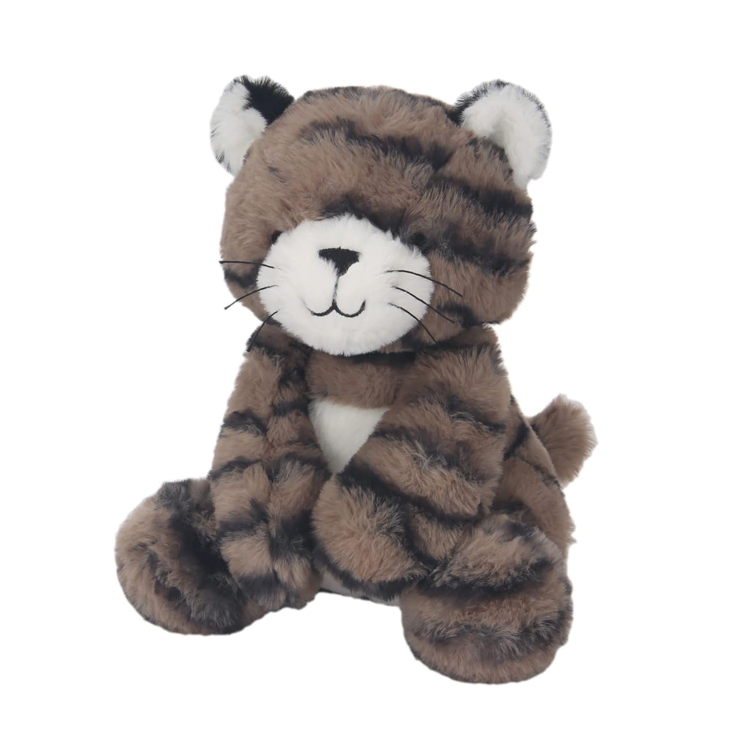 Lambs & Ivy Urban Jungle Brown Tiger Stuffed Animal Toy - Tony