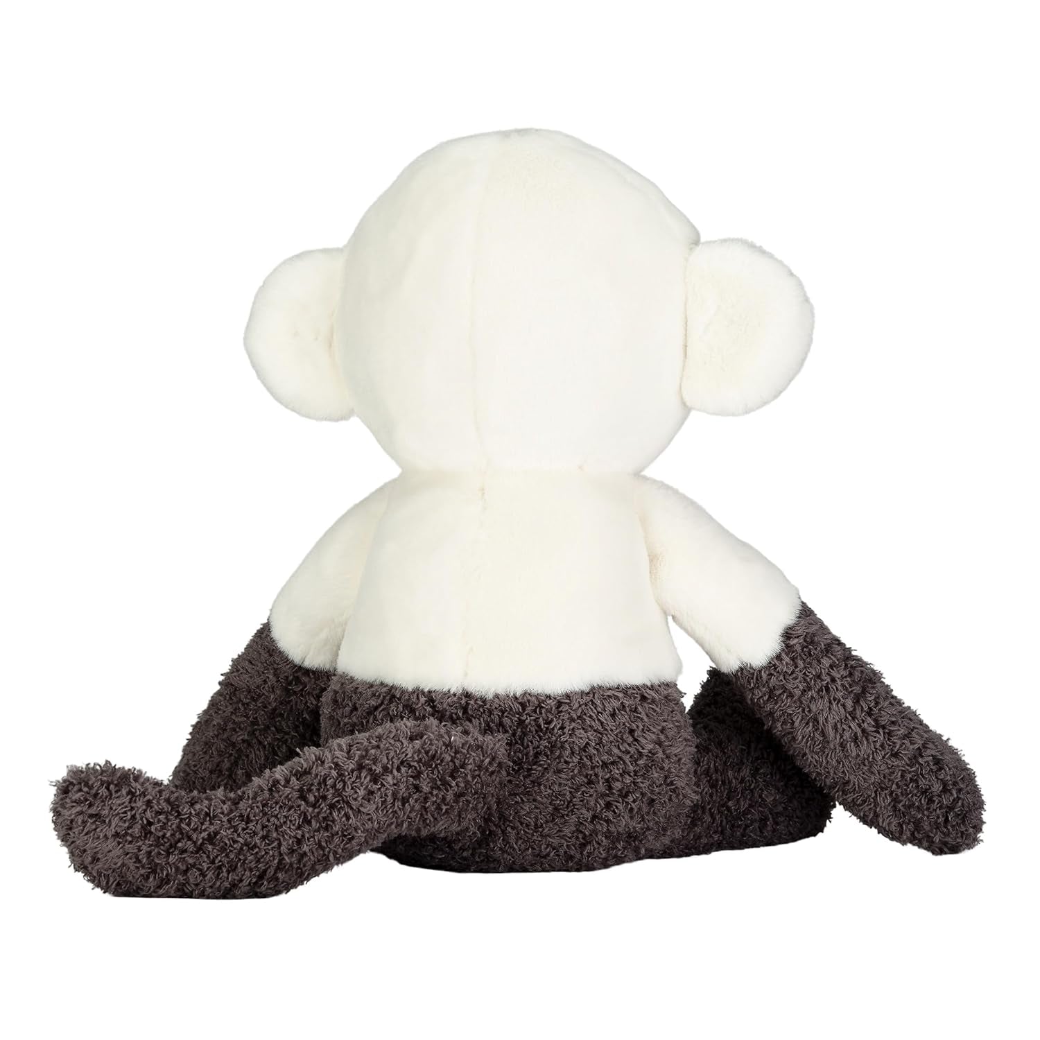 Lambs & Ivy Jungle Party White/Gray Plush Monkey Stuffed Animal Toy - Charlie