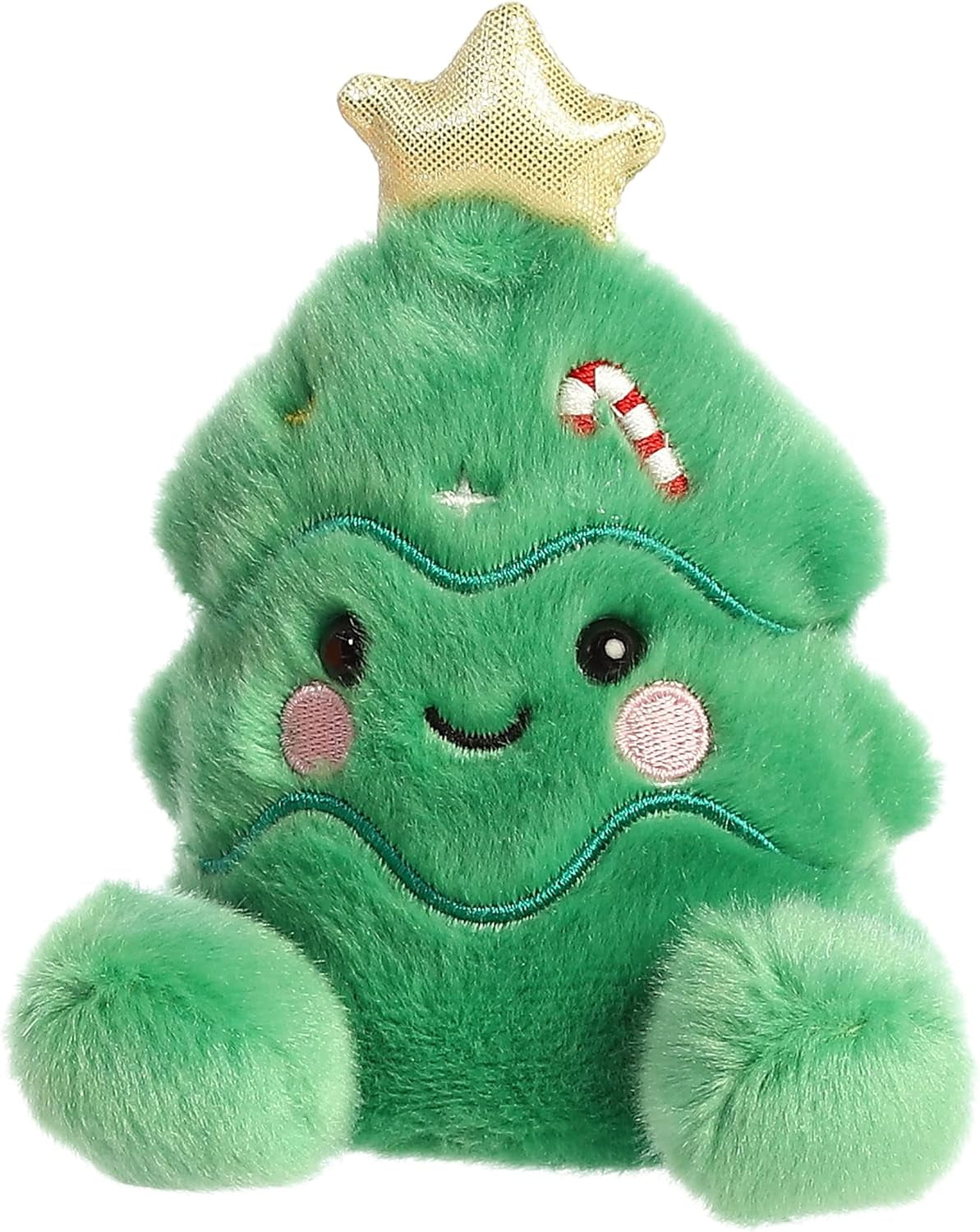 Aurora® Adorable Palm Pals™ Jubilee Tree™ Stuffed Animal - Pocket-Sized Play - Collectable Fun - Green 5 Inches