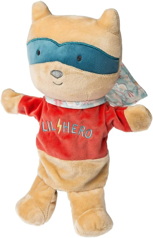 Mary Meyer Hand Puppet Soft Toy, 11-Inches, Lil' Hero