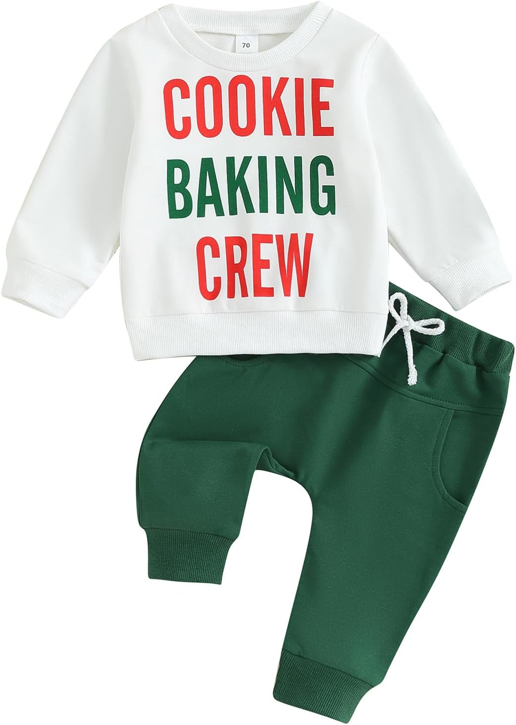 Adobabirl Toddler Baby Halloween Outfit Boy Girl Pumpkin Patch Crew Sweatshirt and Pants Set Halloween Fall Baby Clothes