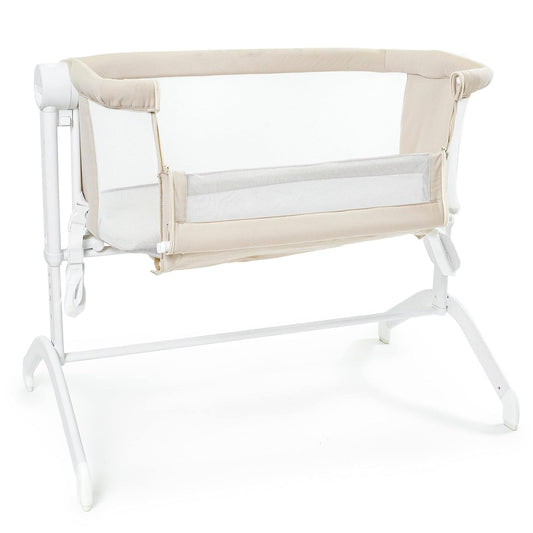 Baby Delight beside Me Wink Bassinet | Bedside Sleeper | 7-Position Height Adjustment | Organic Oat