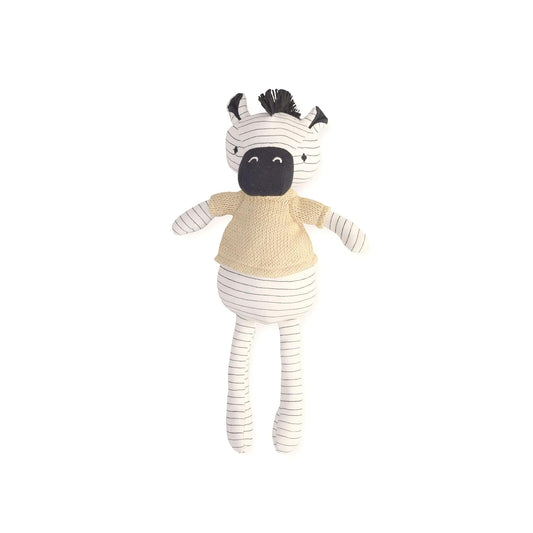 Crane Baby Toys for Boys and Girls, Comforting Plush Stuffed Animal, Zulu the Zebra