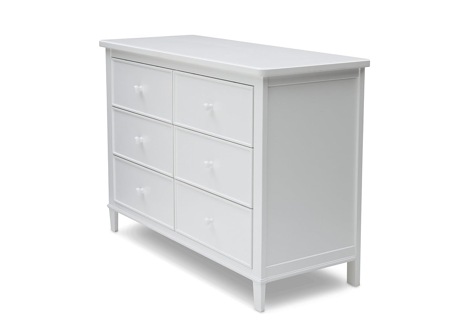 Delta Children Haven 6 Drawer Dresser, Greenguard Gold Certified, White