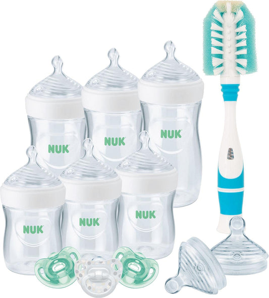 NUK Simply Natural Baby Bottle Newborn Gift Set