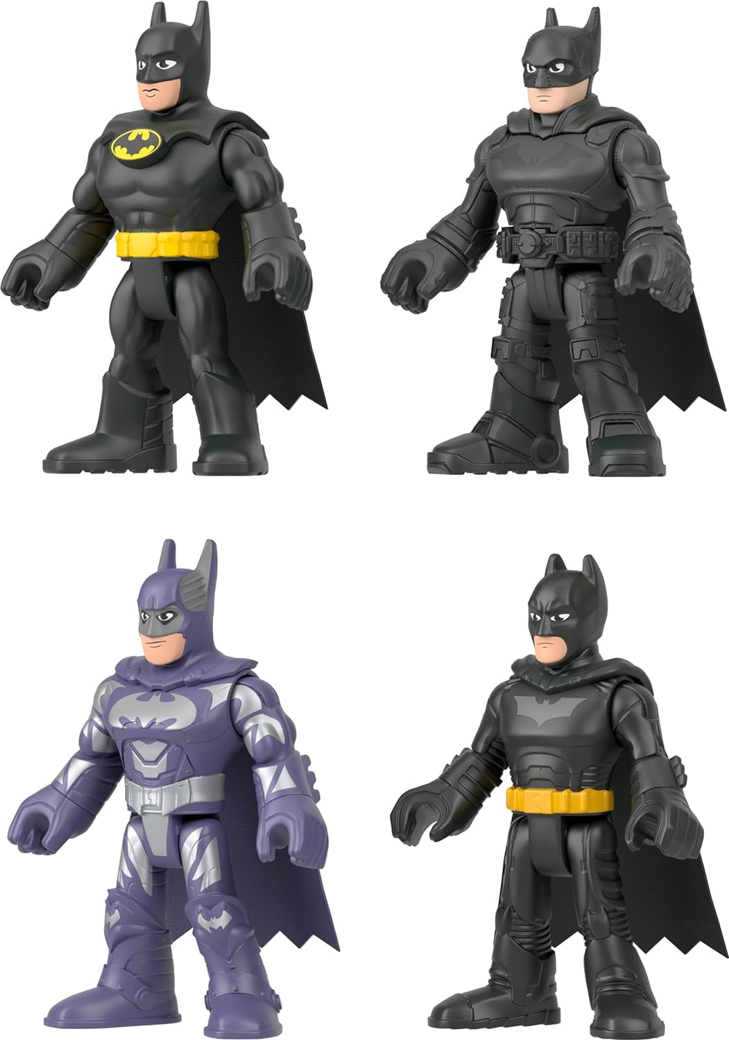 Fisher-Price Imaginext DC Super Friends Batman Toys 85Th Anniversary Collection Movie Figure Set for Adult Fans & Preschool Kids Ages 3+ Years