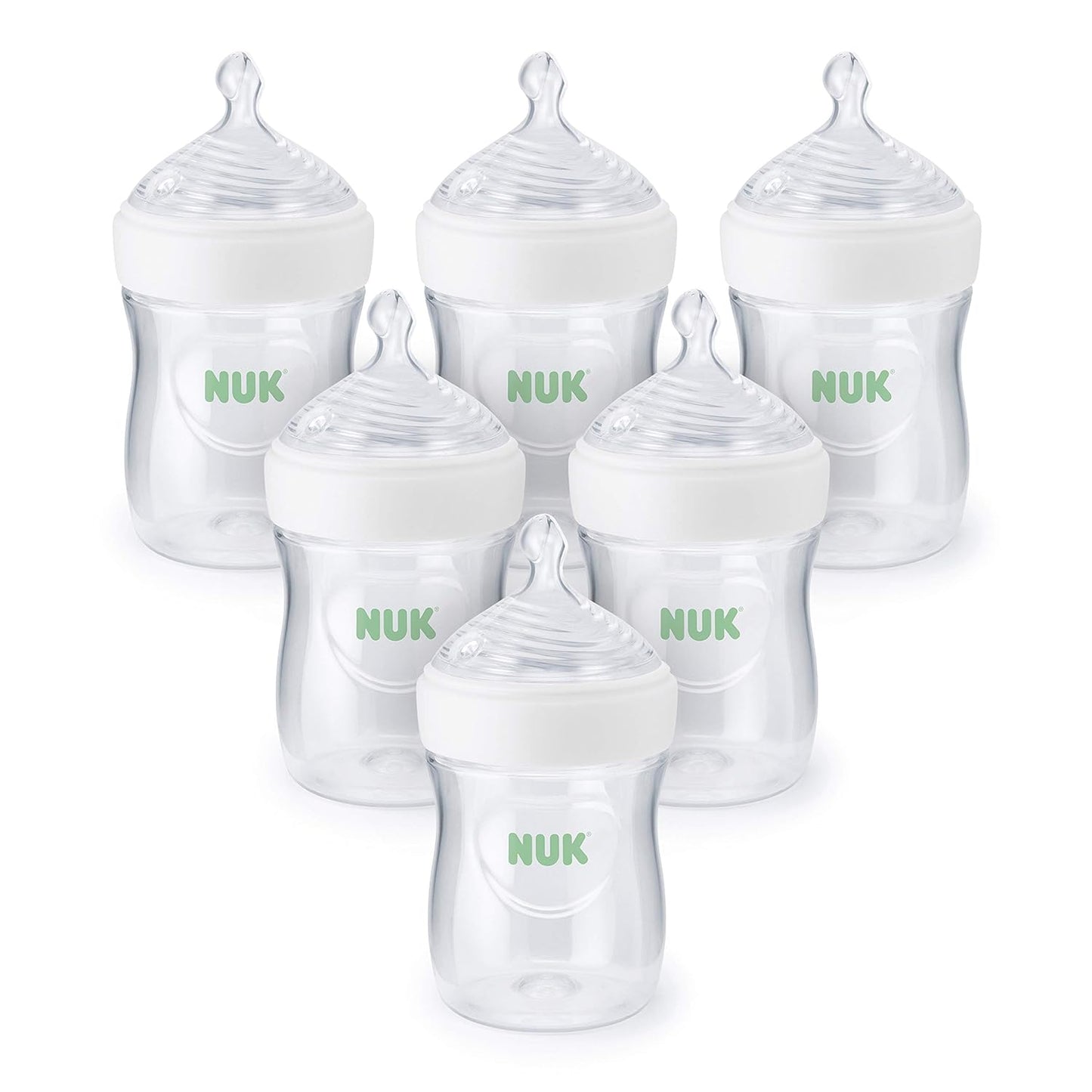 NUK Simply Natural Baby Bottle with Safetemp