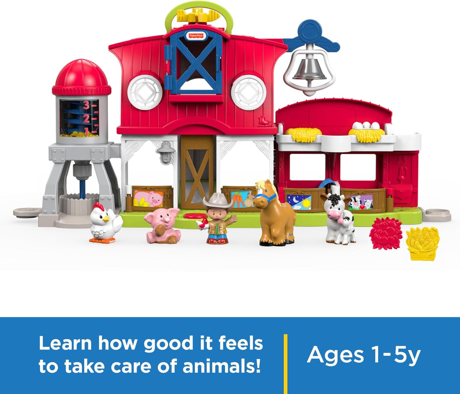 Fisher-Price Little People Caring for Animals Farm Set