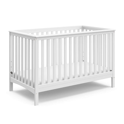 Storkcraft Hillcrest 4-In-1 Convertible Crib (Natural) - Converts to Daybed, Toddler Bed, and Full-Size Bed, Fits Standard Full-Size Crib Mattress, Adjustable Mattress Support Base