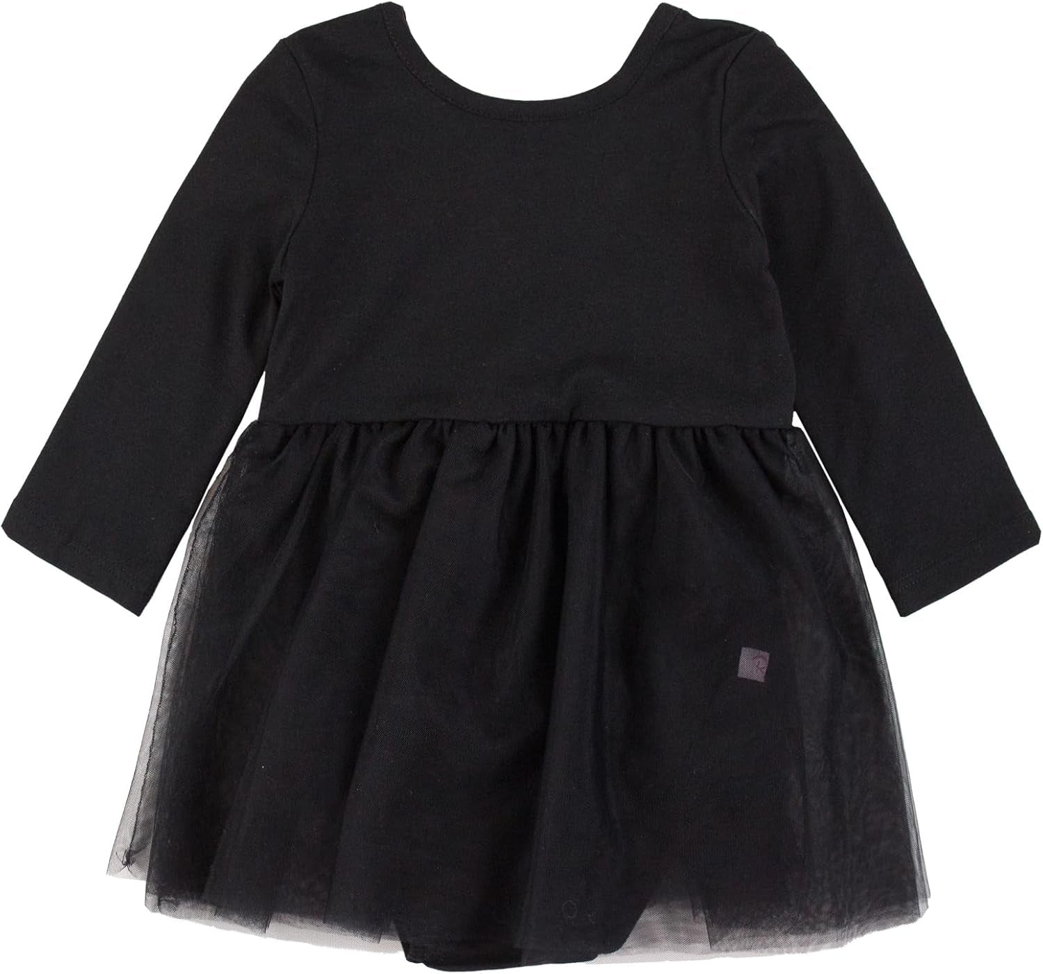 Rufflebutts Baby/Toddler Long Sleeve Tulle Skirted Romper