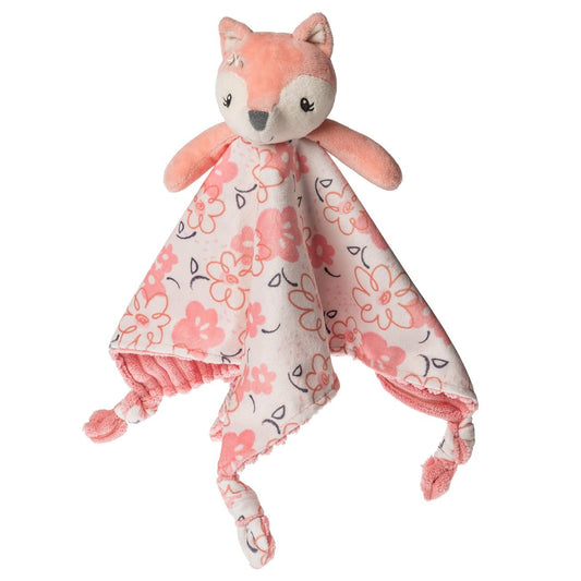 Mary Meyer Stuffed Animal Lovey Security Blanket, 13 X 13-Inches, Sweet-N-Sassy Fox