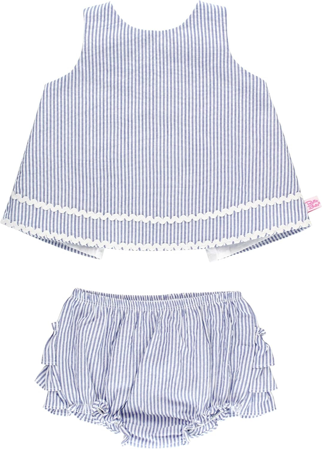 Rufflebutts Baby/Toddler Girls Swing Top & Bloomer Coordinated Set