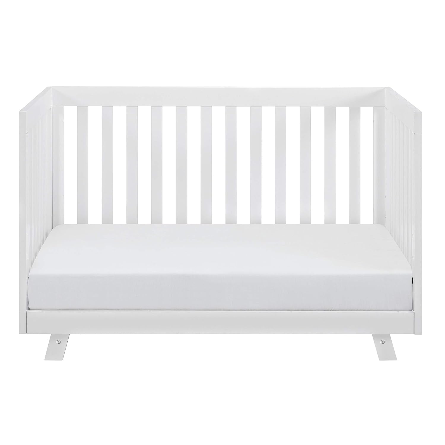 Storkcraft Beckett Convertible Crib (White) – Converts from Baby Crib to Toddler Bed and Daybed, Fits Standard Full-Size Crib Mattress, Adjustable Mattress Support Base