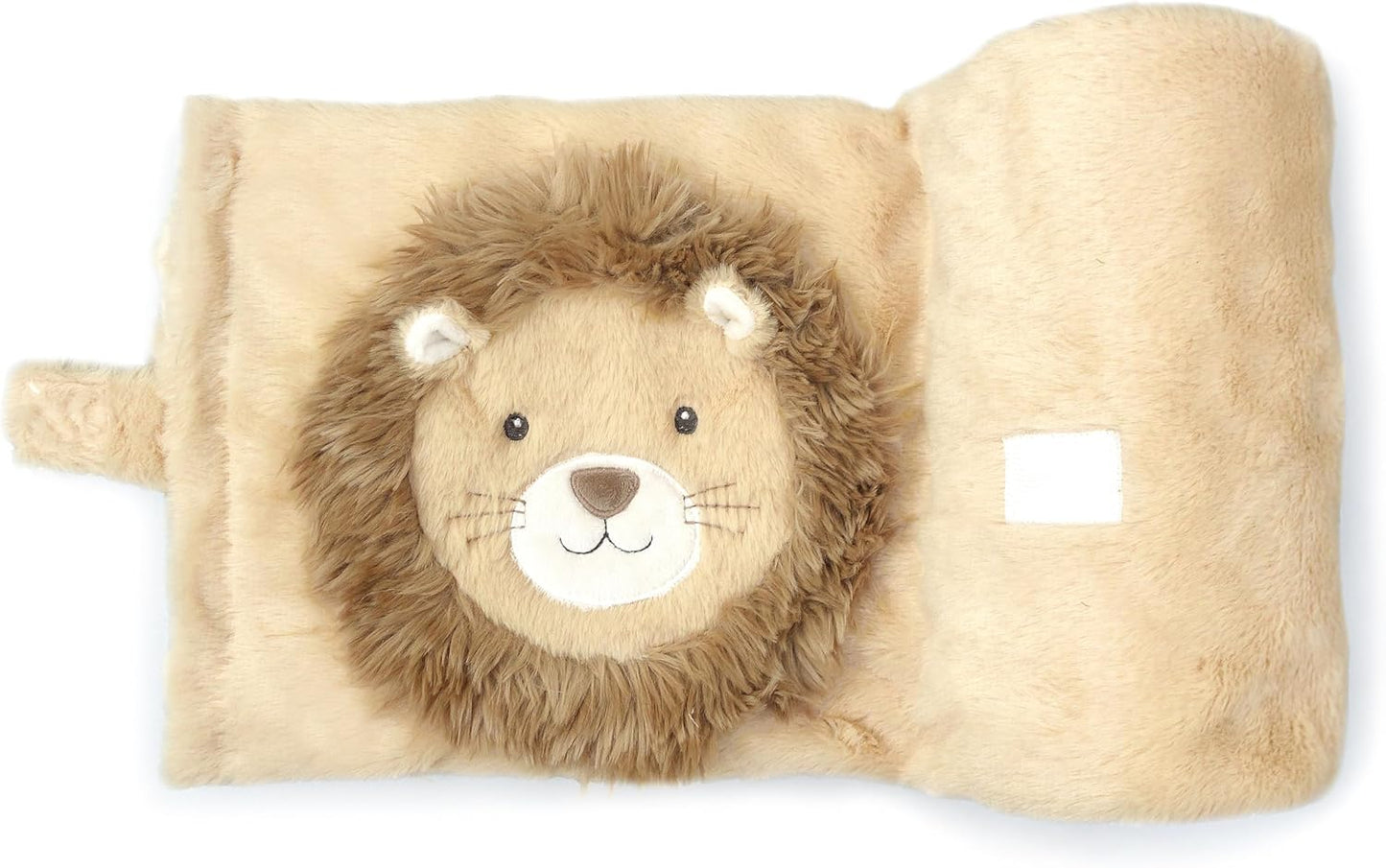 MON AMI Lion Warm Plush Baby Blanket for Infants/Toddlers – 29X39”, Super Soft Lightweight Blanket for Crib Stroller, Baby Shower, Newborn Essentials