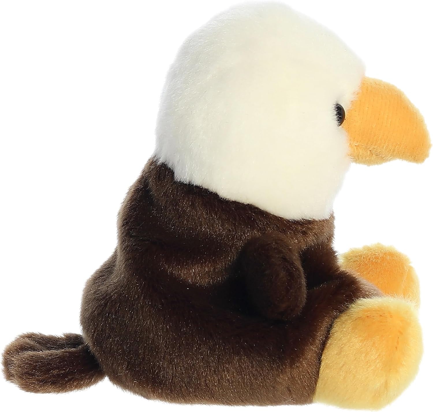 Aurora® Adorable Palm Pals™ Murphy Bald Eagle™ Stuffed Animal - Pocket-Sized Play - Collectable Fun - Brown 5 Inches