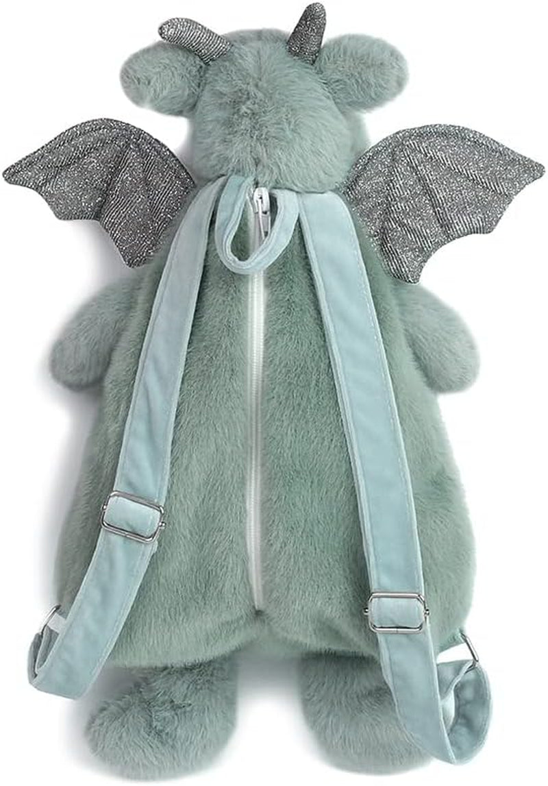 MON AMI Dragon Soft Plush Backpack – 21”, Toddler Backpack for Boys Girls, Kids Everyday Travel Backpack, Adjustable Straps, Stuffed Animal Toy Bag