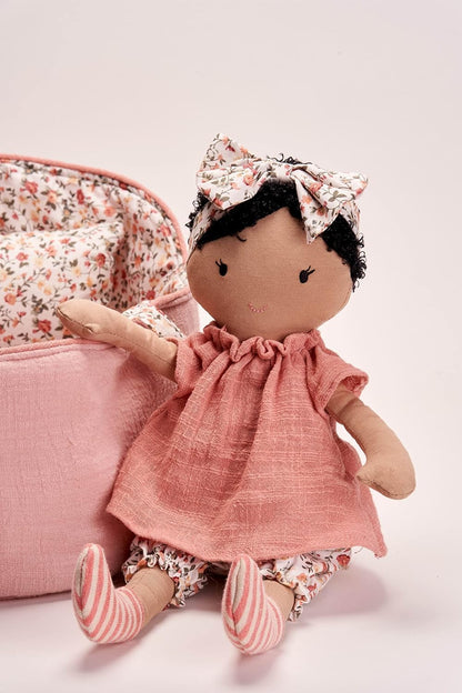 MON AMI My First Doll Marie - 15”, Soft Baby Doll for Girls, Soft & Cuddly Plush Stuffed Doll for Babies, Toddlers, Pre-School Kids, Ideal Gift for Christmas