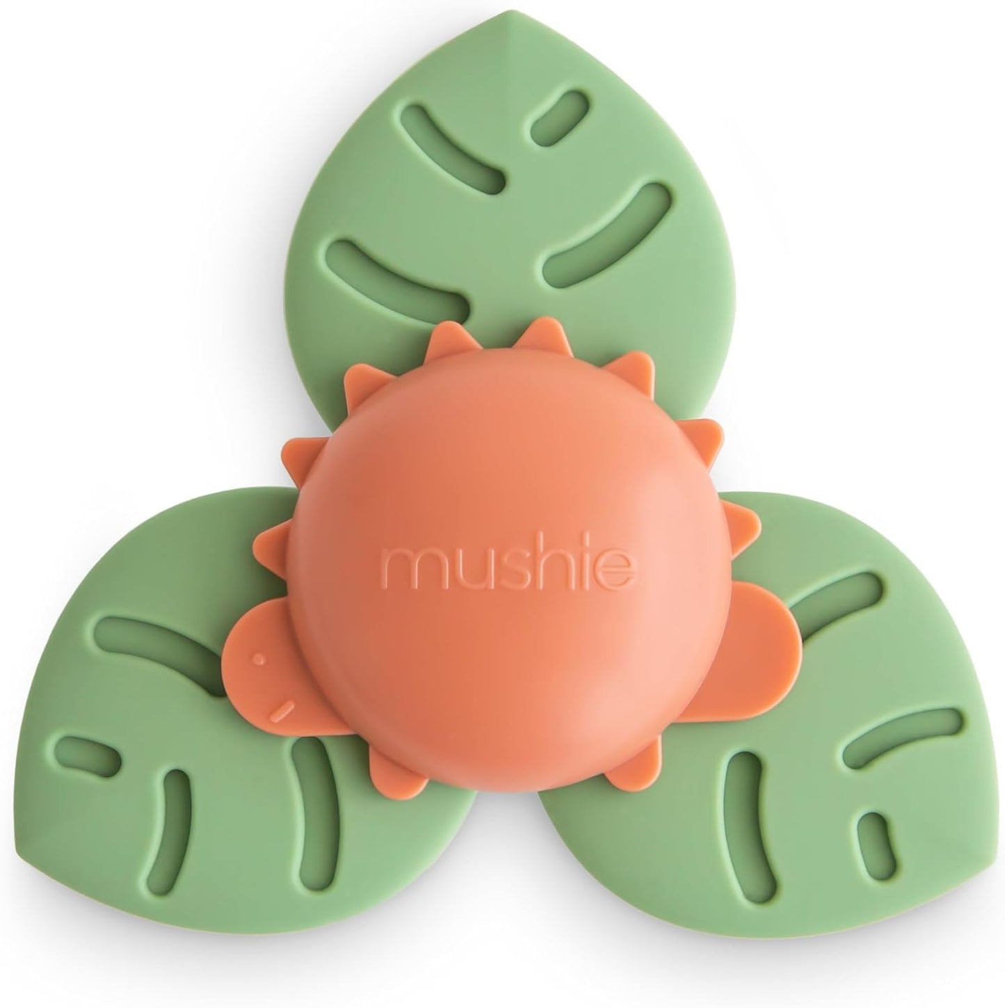 Mushie Sunshine Suction Spinner Toy | Toddler Sensory Toys for Bath & Play