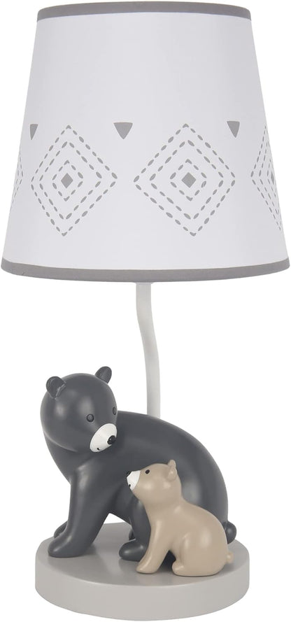 Lambs & Ivy Disney Baby Storytime Pooh 3D Table Lamp with Shade