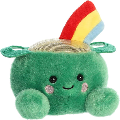 Aurora® Adorable Palm Pals™ Ciara Pot of Gold™ Stuffed Animal - Pocket-Sized Play - Collectable Fun - Green 5 Inches