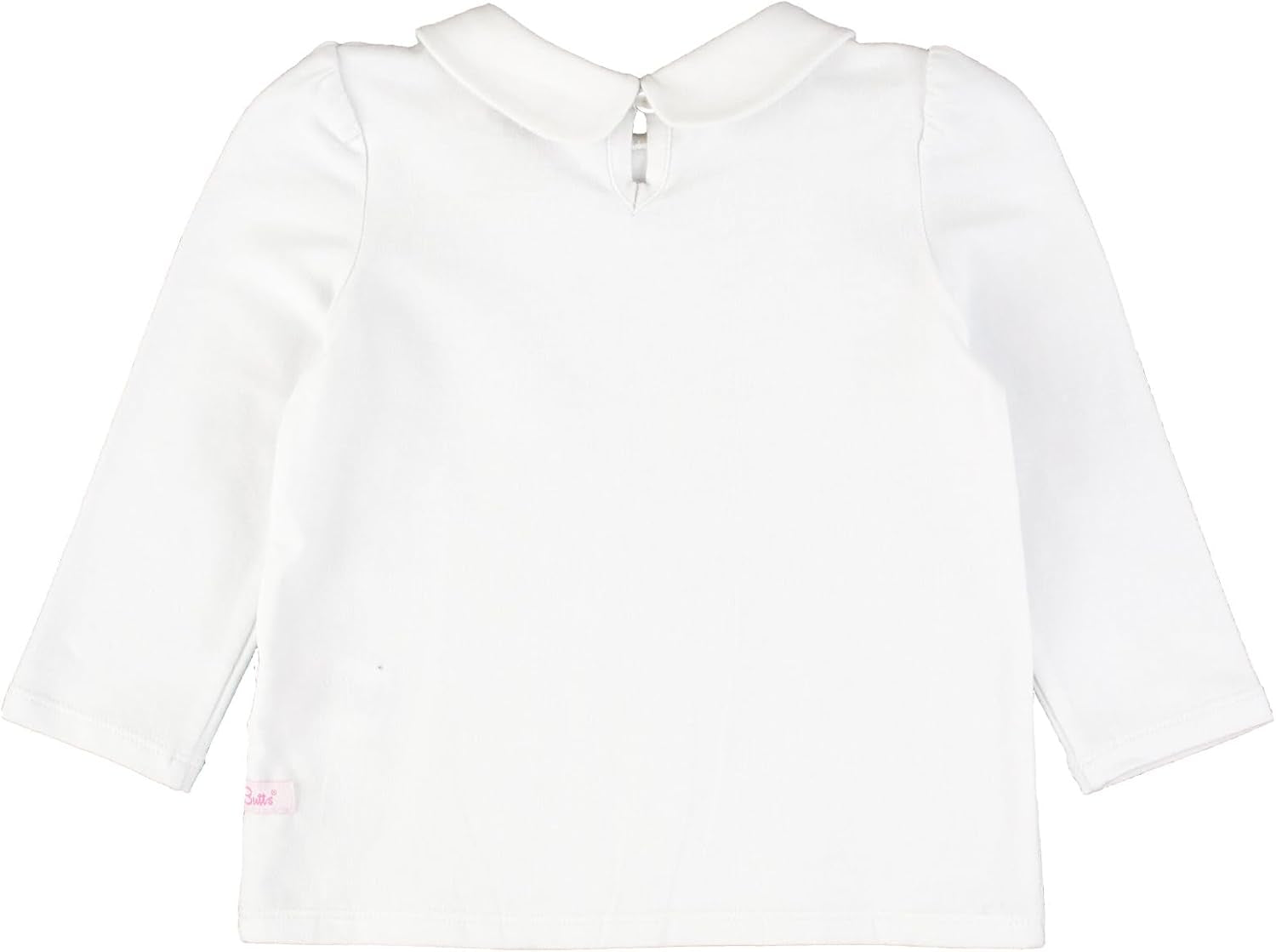 Rufflebutts Toddler/Girls Peter Pan Collar Long Sleeve Top Shirt