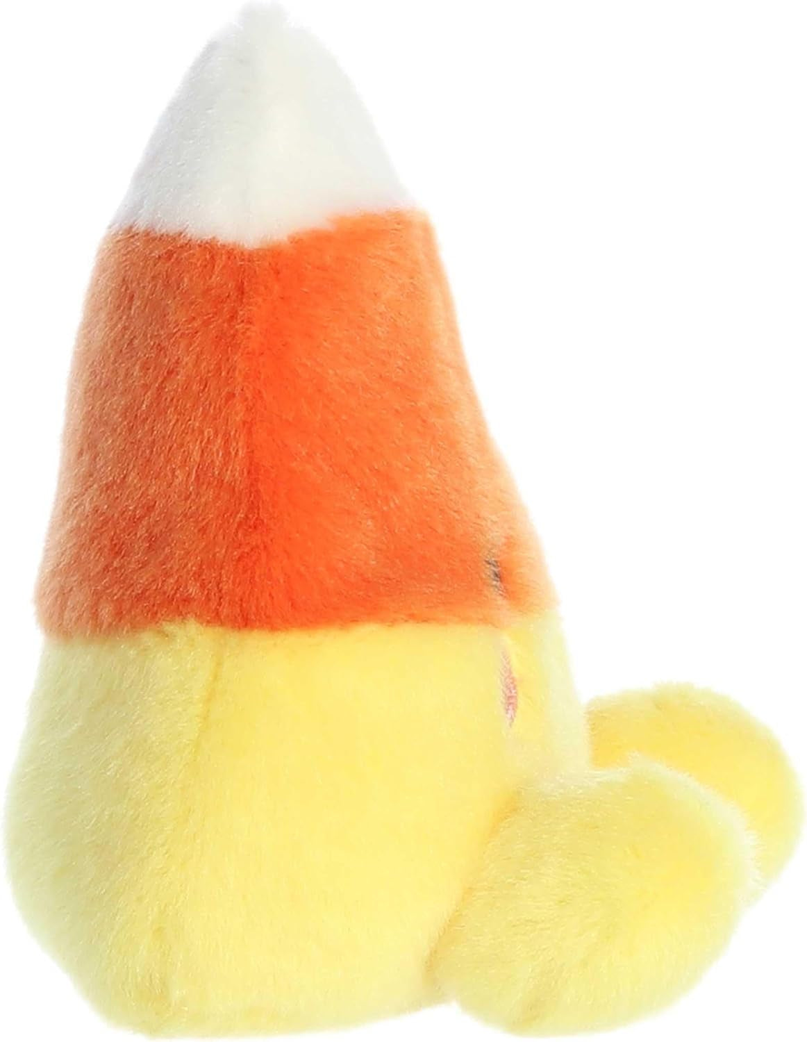 Aurora® Spooky Palm Pals™ Maisy Candy Corn™ Stuffed Animal - Pocket-Sized Play - Collectable Fun - Orange 5 Inches