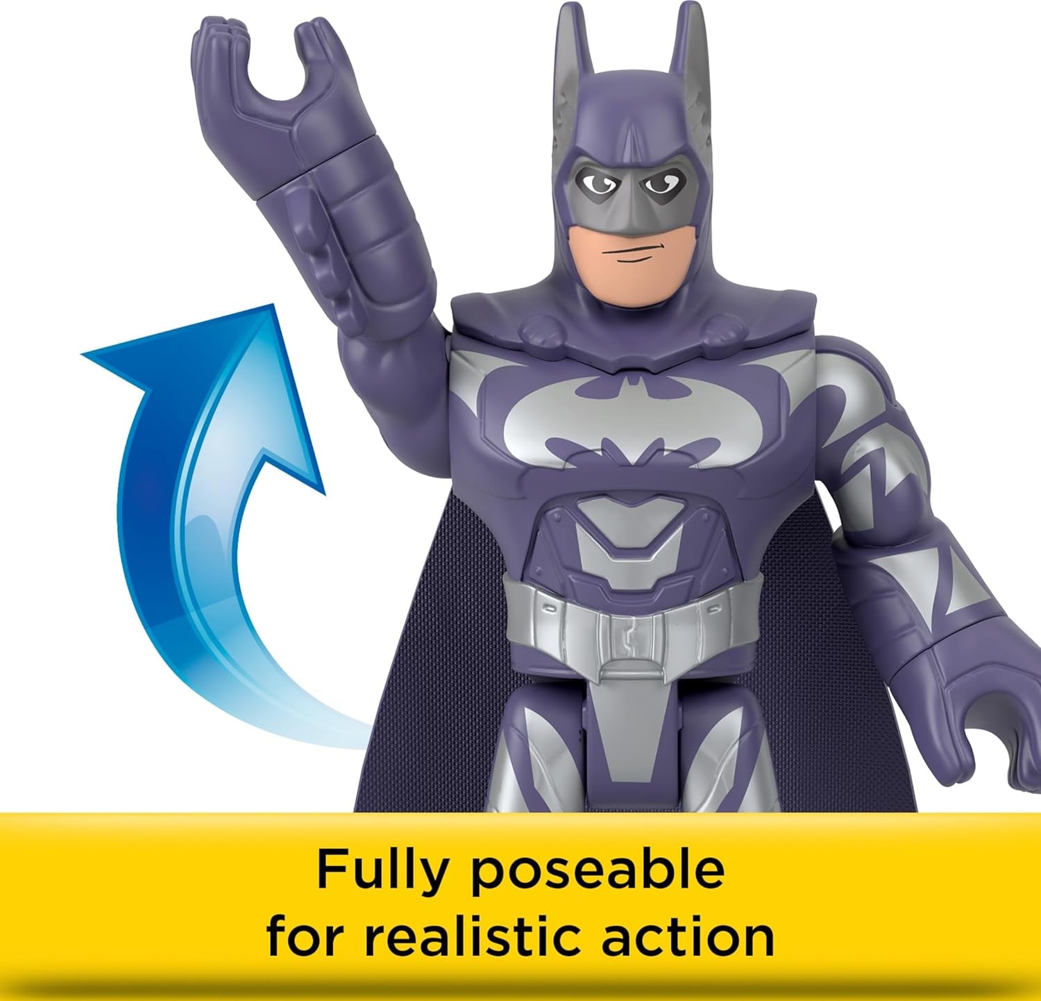 Fisher-Price Imaginext DC Super Friends Batman Toys 85Th Anniversary Collection Movie Figure Set for Adult Fans & Preschool Kids Ages 3+ Years