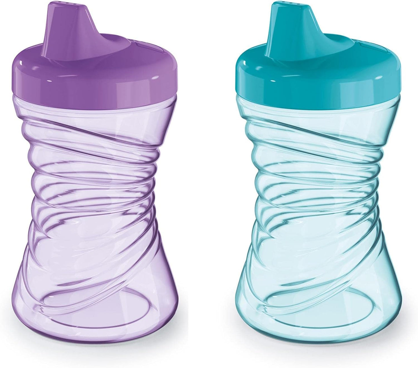 First Essentials by NUK Fun Grips Hard Spout Sippy Cup, 10 Oz, 2-Pack (69729)