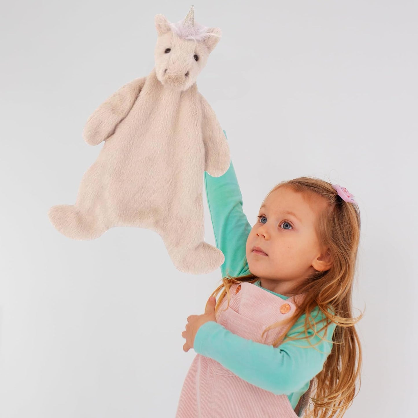 MON AMI Unicorn Plush Lovey for Babies – 15” | Security Blanket for Newborns