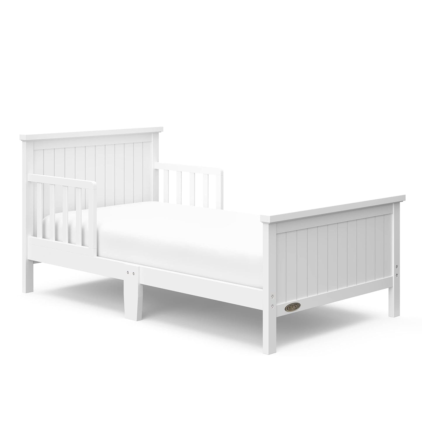 Graco Bailey Toddler Bed with Premium Foam Crib and Toddler Mattress