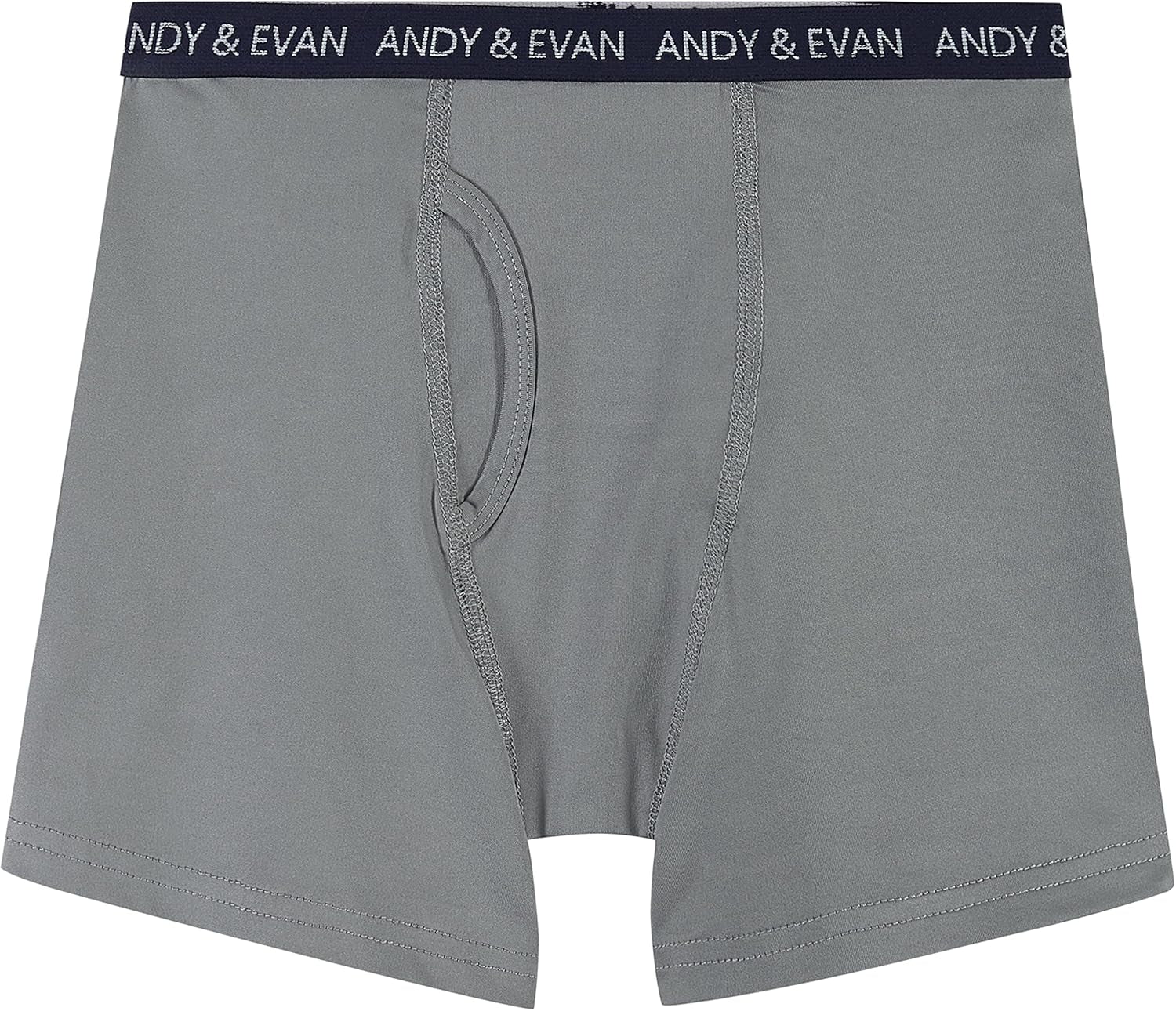 Andy & Evan Boys Modal Boxer Briefs, Pack of 5, Super Soft Boxers for Boys, in Solid & Fun Prints