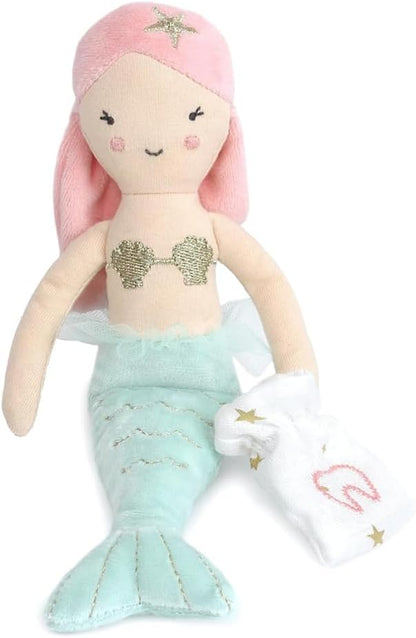 MON AMI Tooth Fairy Doll with Tooth Bag – 10”, Perfect First Loose Tooth for Kids, Plush Tooth Fairy Doll, Great Gift for Little Boys/Girls